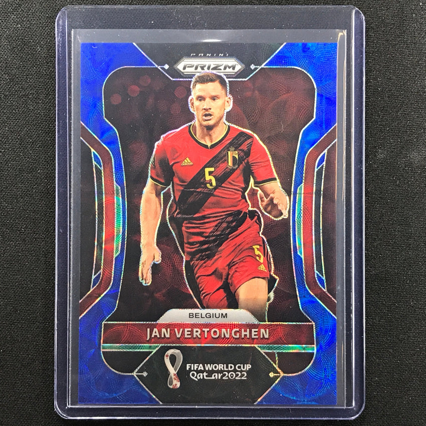 2022 Prizm Fifa World Cup Qatar Jan Vertonghen Choice Blue 115/135