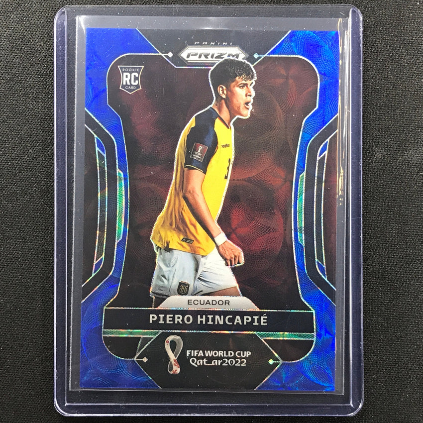 2022 Prizm Fifa World Cup Qatar Piero Hincapie Rookie Choice Blue 78/135