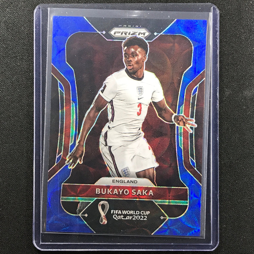 2022 Prizm Fifa World Cup Qatar Bukayo Saka Choice Blue 9/135