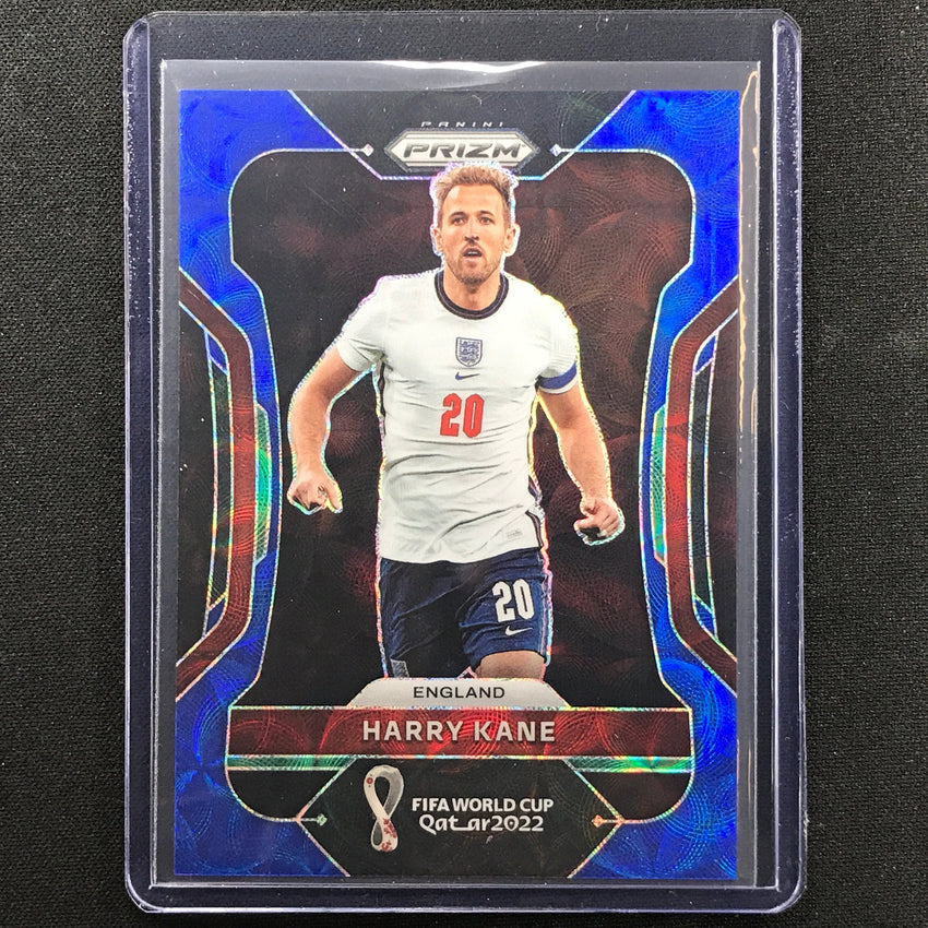 2022 Prizm Fifa World Cup Qatar Harry Kane Choice Blue 109/135