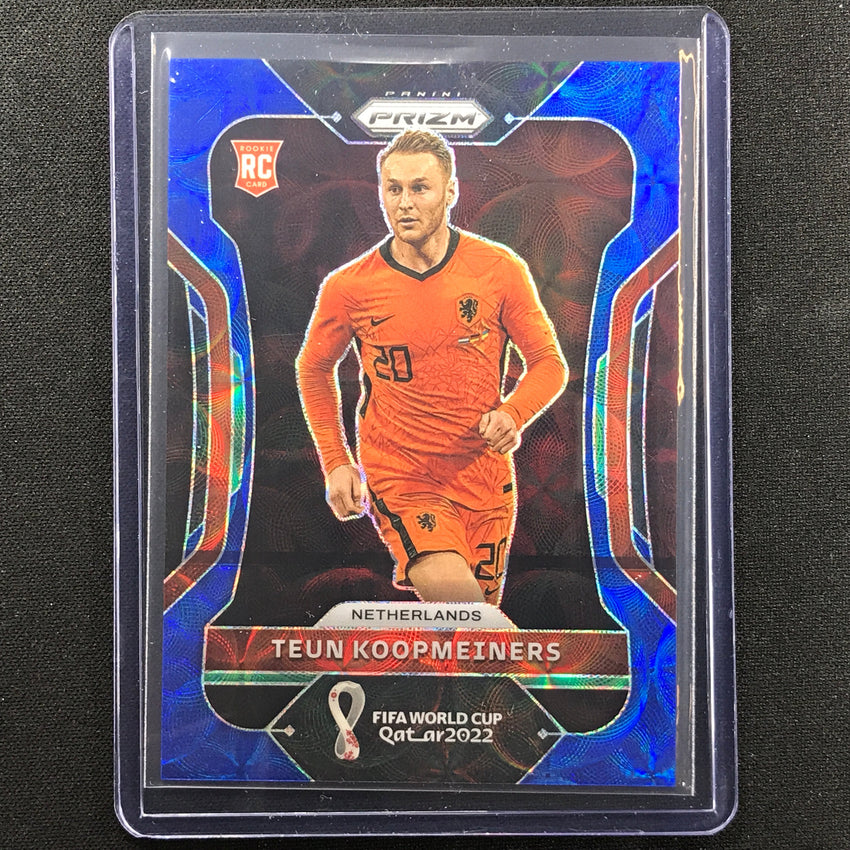 2022 Prizm Fifa World Cup Qatar Tuen Koopmeiners Rookie Choice Blue 59/135