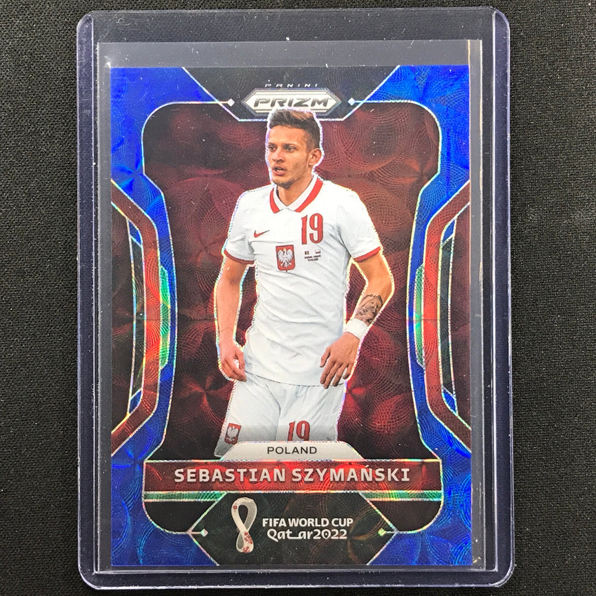 2022 Prizm Fifa World Cup Qatar Sebastian Szymanski Choice Blue 20/135