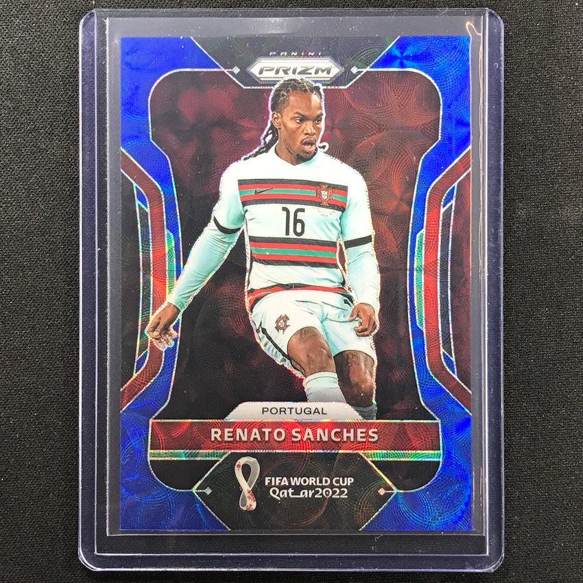 2022 Prizm Fifa World Cup Qatar Renato Sanches Choice Blue 47/135