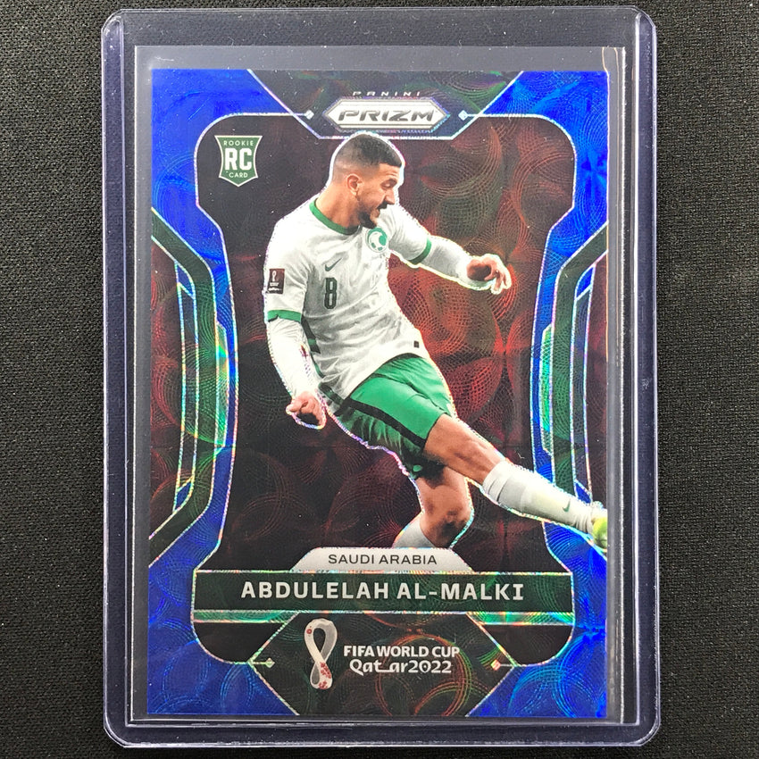 2022 Prizm Fifa World Cup Qatar Abdulelah Al-malki Rookie Choice Blue 90/135