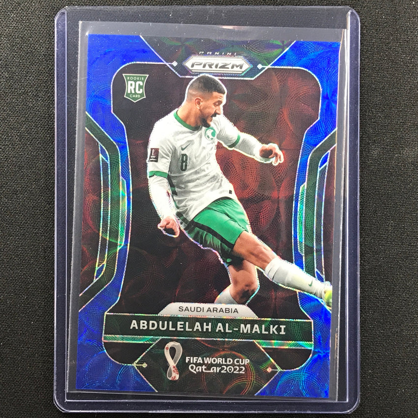 2022 Prizm Fifa World Cup Qatar Abdulelah Al-malki Rookie Choice Blue 96/135