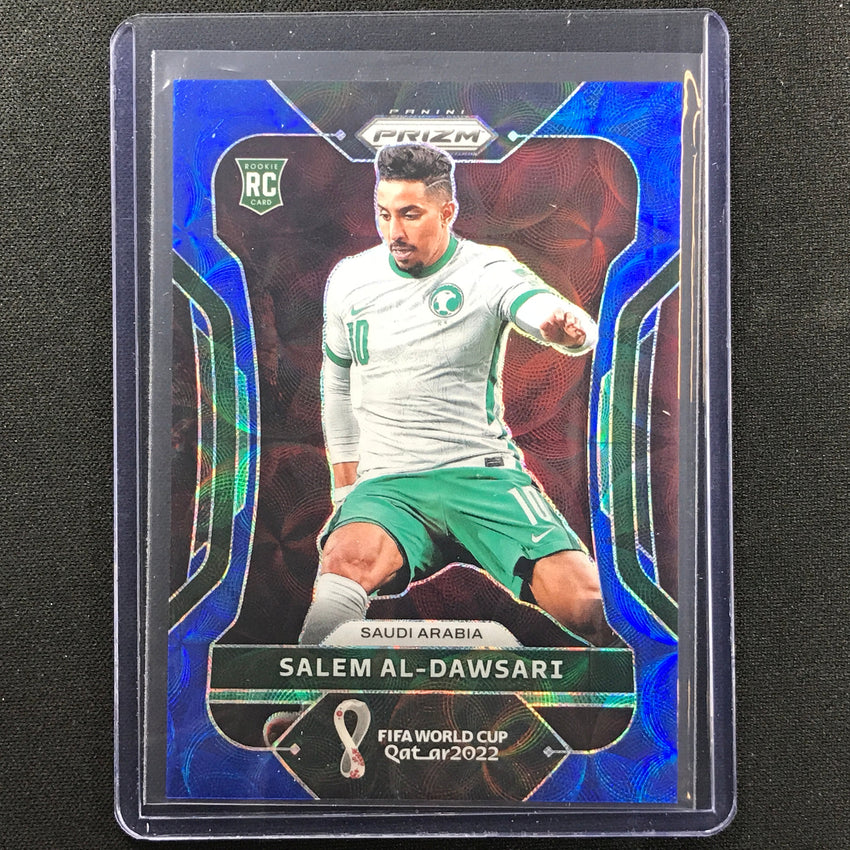 2022 Prizm Fifa World Cup Qatar Salem Al-dawsari Rookie Choice Blue 69/135