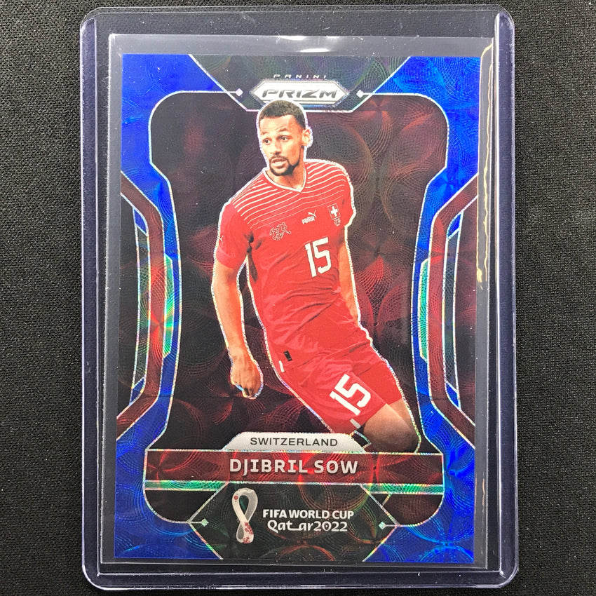 2022 Prizm Fifa World Cup Qatar Djibril Sow Choice Blue 36/135
