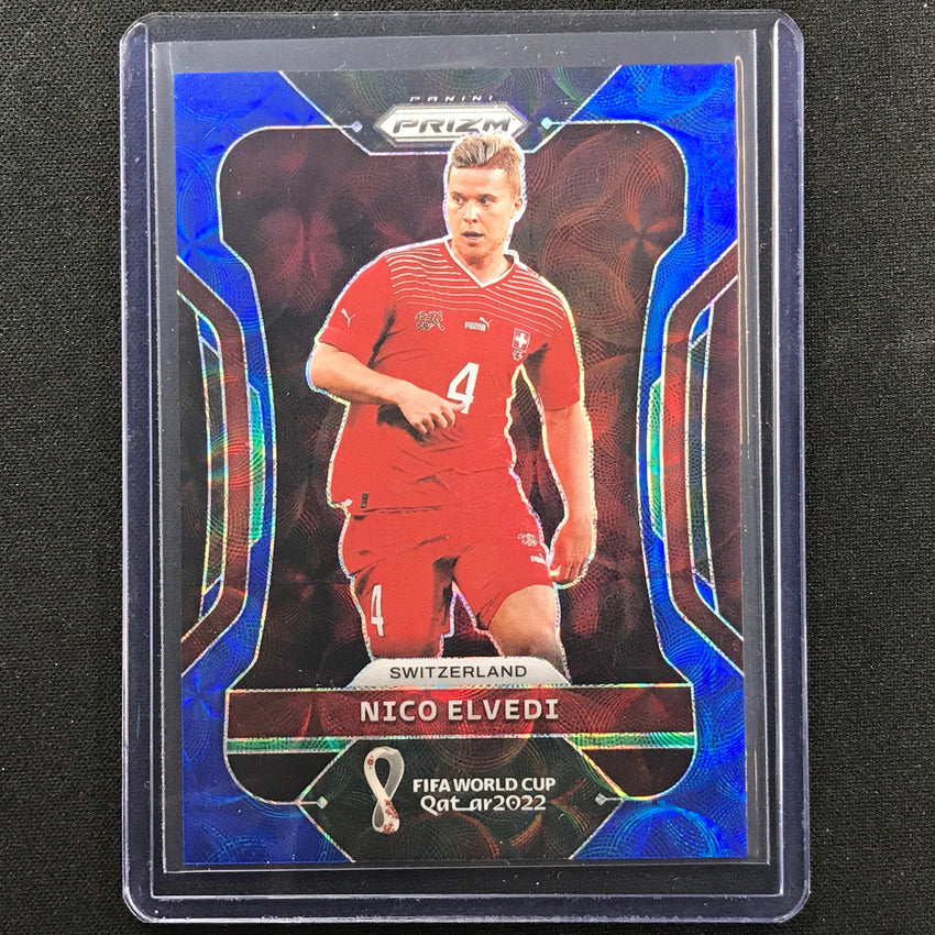 2022 Prizm Fifa World Cup Qatar Nico Elvedi Choice Blue 35/135