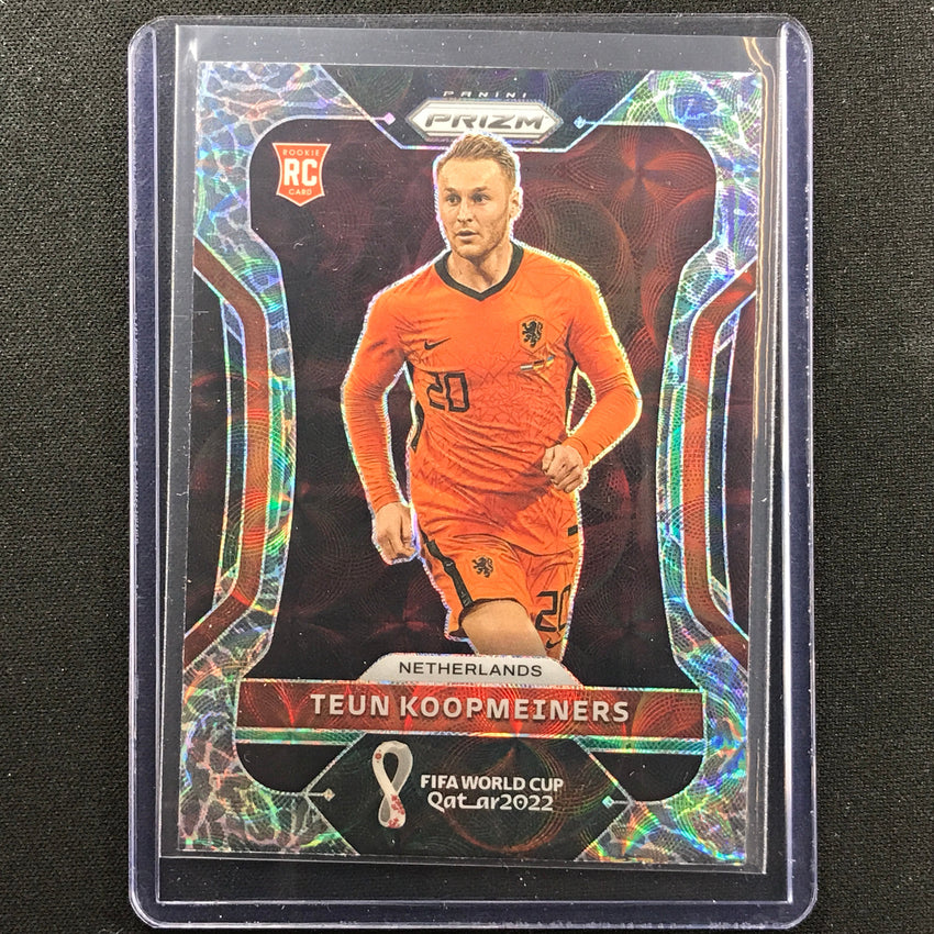 2022 Prizm FIFA World Cup Qatar TEUN KOOPMEINERS Rookie Choice Elephant SSP #162