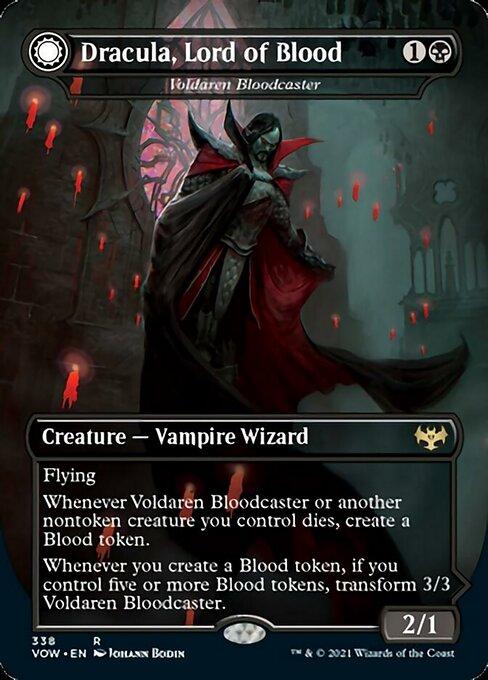 Dracula, Lord of Blood (Voldaren Bloodcaster // Bloodbat Summoner) - 338 -  Crimson Vow