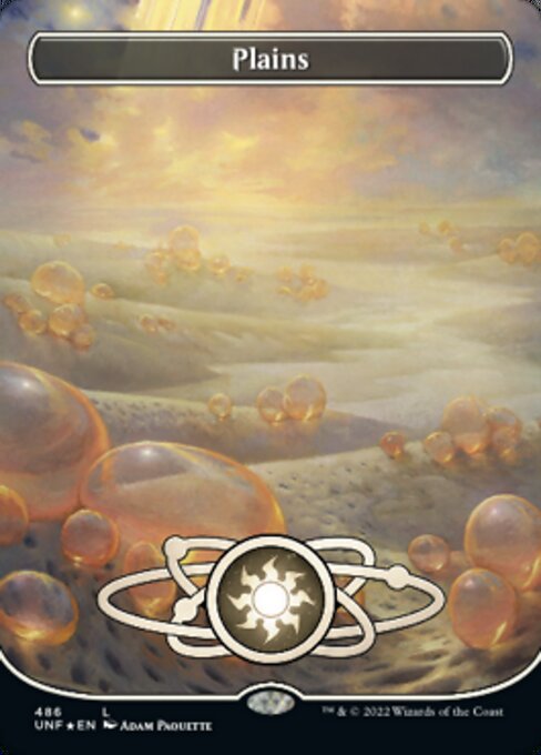 GALAXY FOIL Plains #486 - Common Unfinity