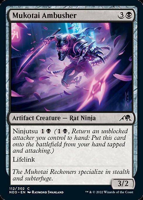 Mukotai Ambusher 112/302 -  Kamigawa Neon Dynasty CONNN