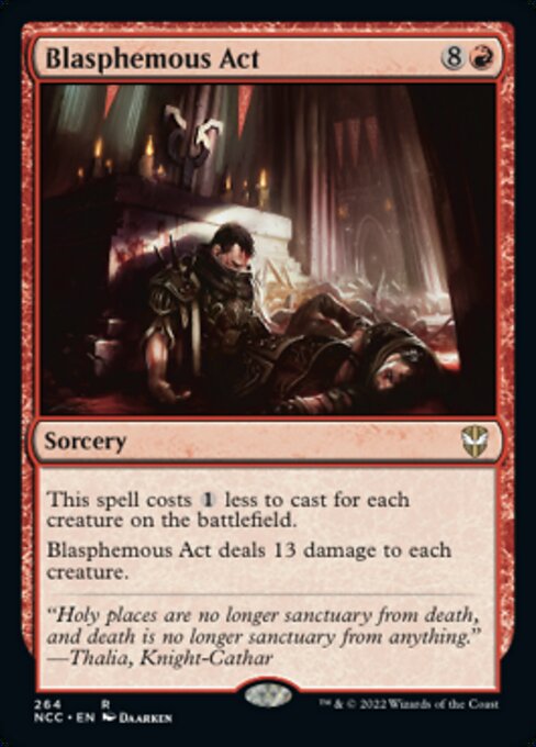 Blasphemous Act #264 -  New Capenna Commander
