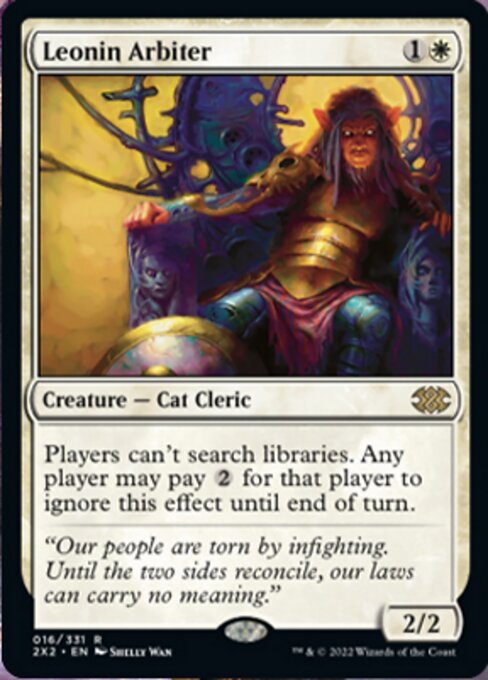 Leonin Arbiter 16 /331 - Rare Double Masters 2022