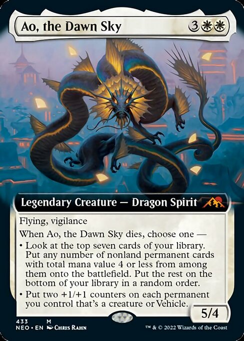 EXTENDEDAo, the Dawn Sky 433 -  Kamigawa Neon Dynasty