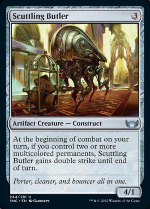 Scuttling Butler 244/281 - Uncommon   Streets of New Capenna
