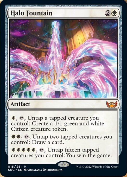 Halo Fountain 15/281 - Mythic Streets of New Capenna