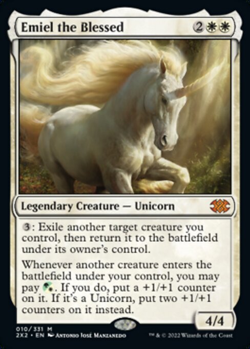 Emiel the Blessed 10 /331 - Mythic Double Masters 2022