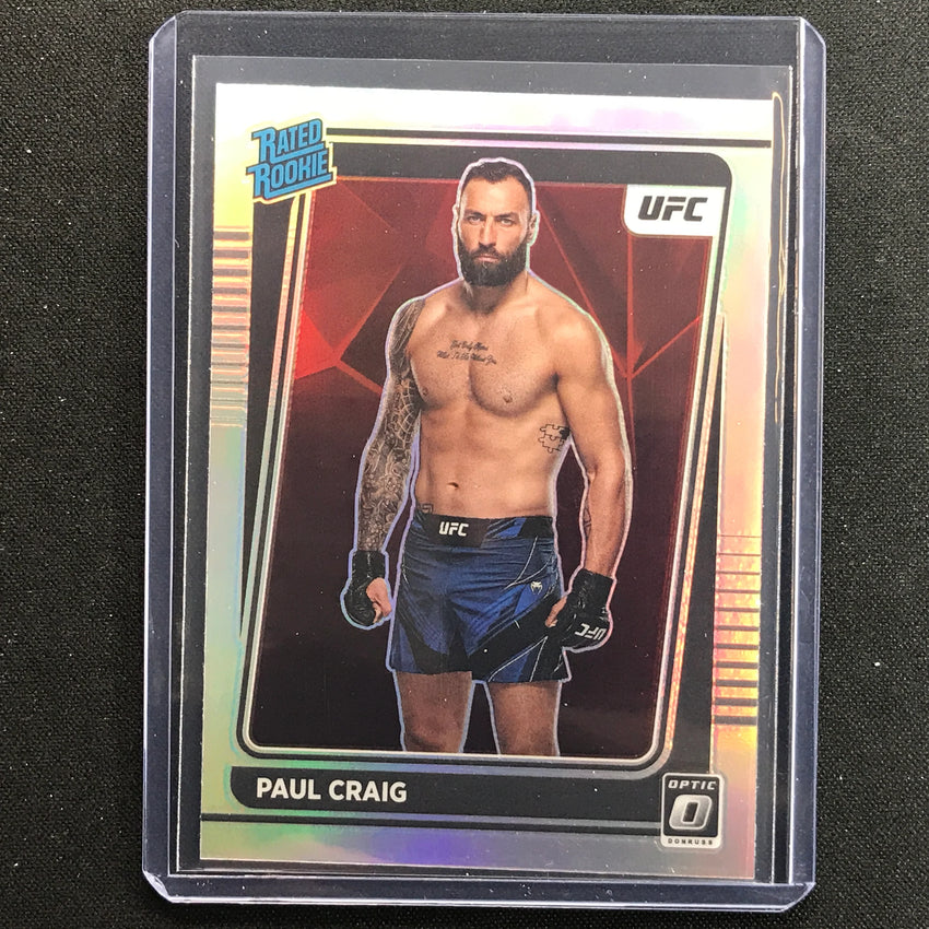 2022 Donruss Optic PAUL CRAIG Rated Rookie Holo Silver #117