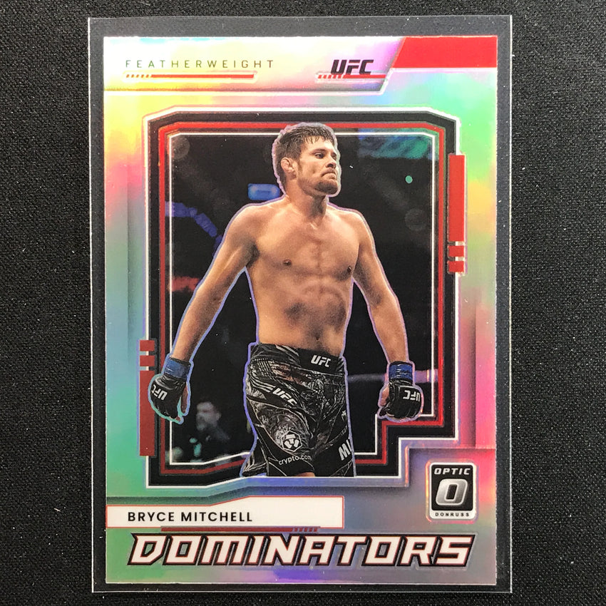 2022 Donruss Optic BRYCE MITCHELL Dominators Holo Silver #7