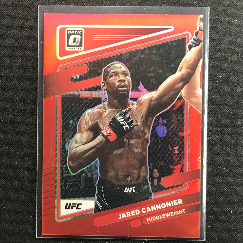 2022 Donruss Optic Jared Cannonier Red 160/199