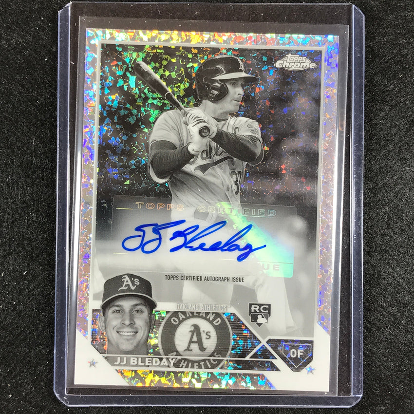 2023 Chrome Update Jj Bleday Black And White Mini Diamond Rookie Auto No Jjb
