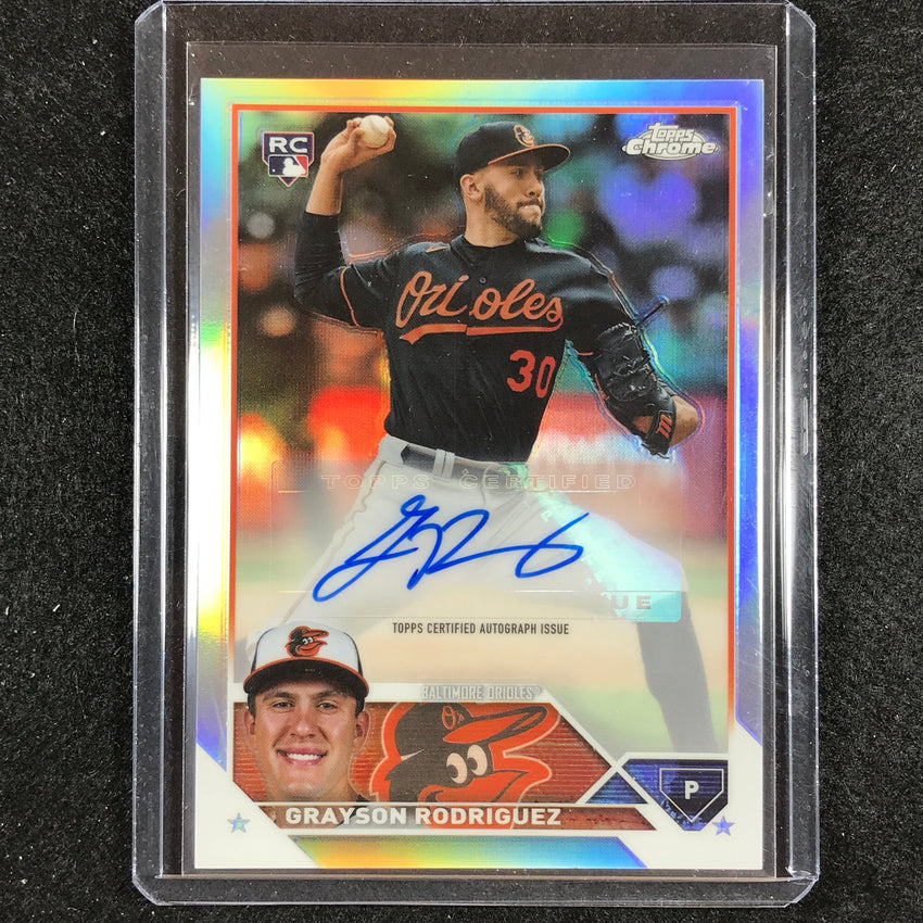 2023 Chrome Update Grayson Rodriguez Rookie Auto Refractor 146/499