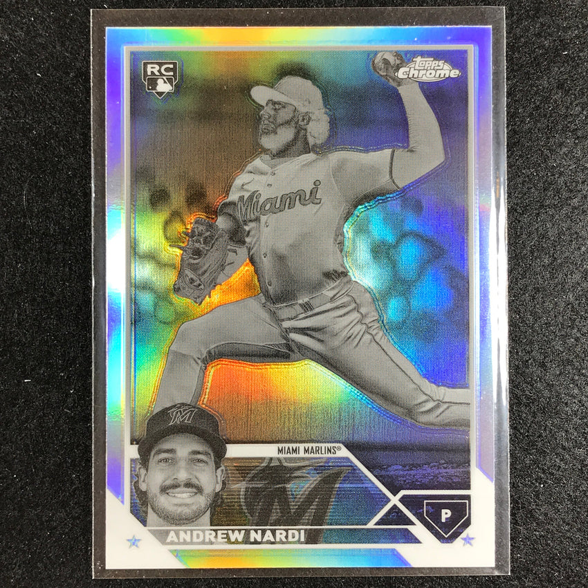 2023 Chrome Update ANDREW NARDI Base Negative Refractor #55