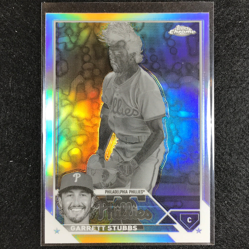 2023 Chrome Update GARRETT STUBBS Base Negative Refractor #59
