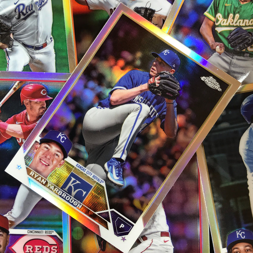 2023 Chrome Update Eury Prez Rookie Base Refractor No 175