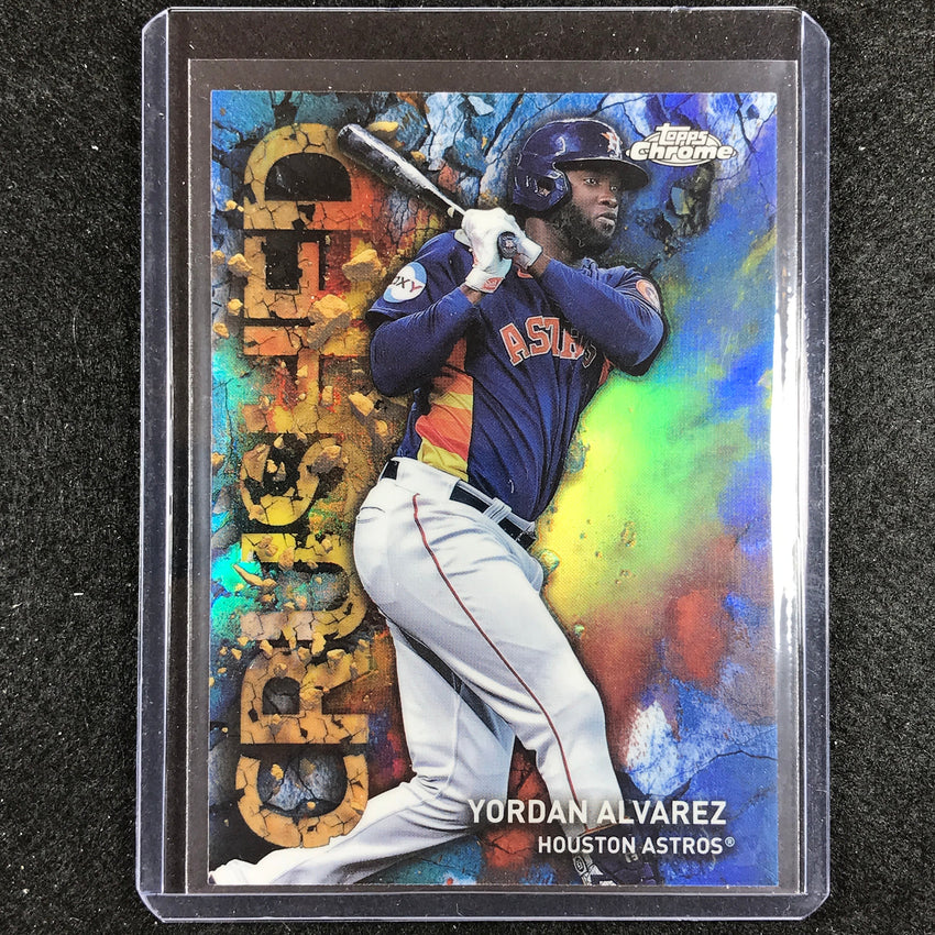 2023 Chrome Update YORDAN ALVARES Crushed SSP #4