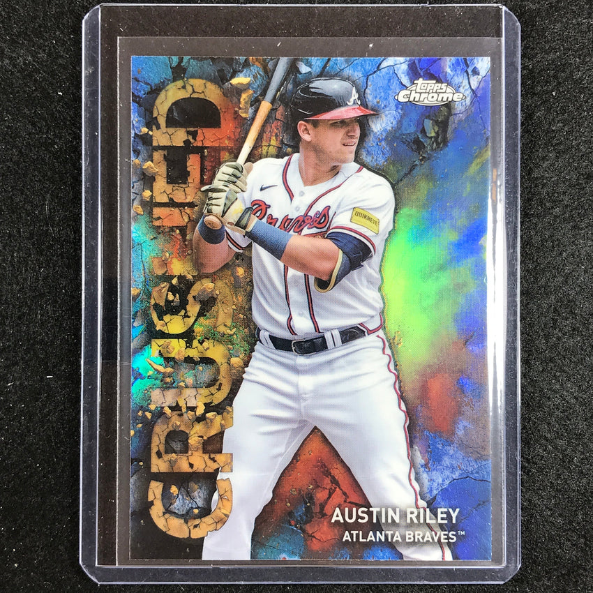 2023 Chrome Update AUSTIN RILEY Crushed SSP #12