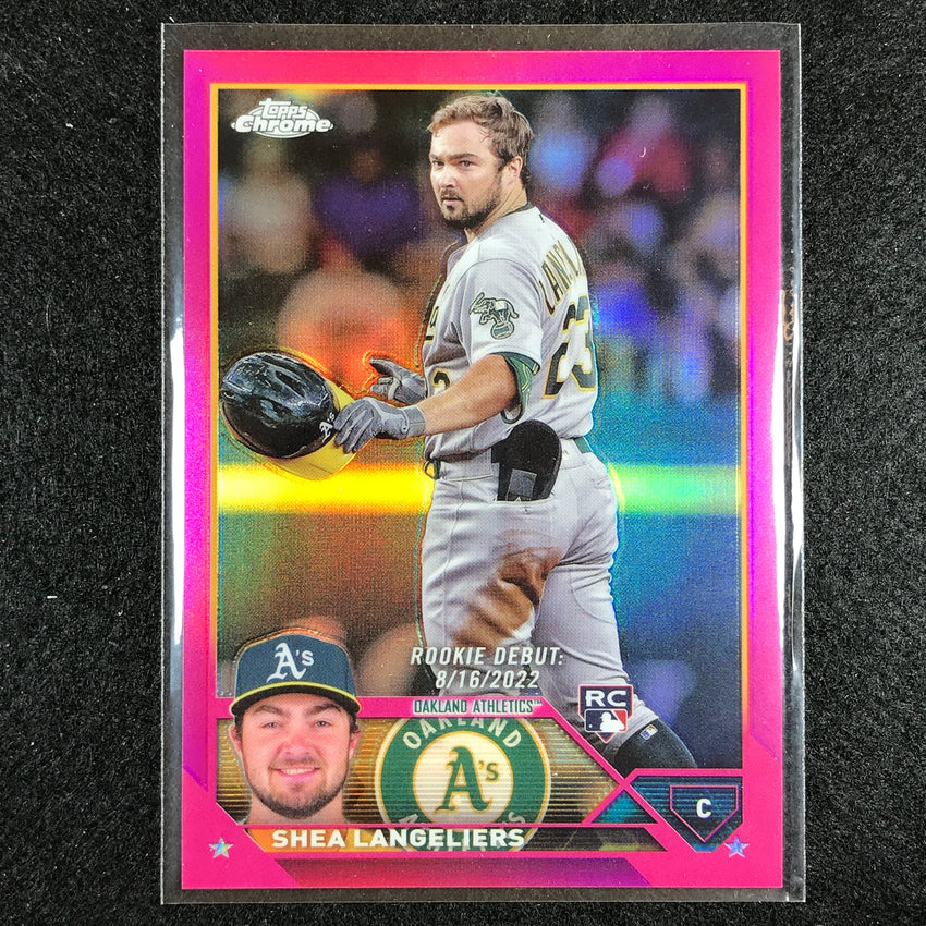 2023 Chrome Update Shea Langeliers Rookie Base Magenta 71/399