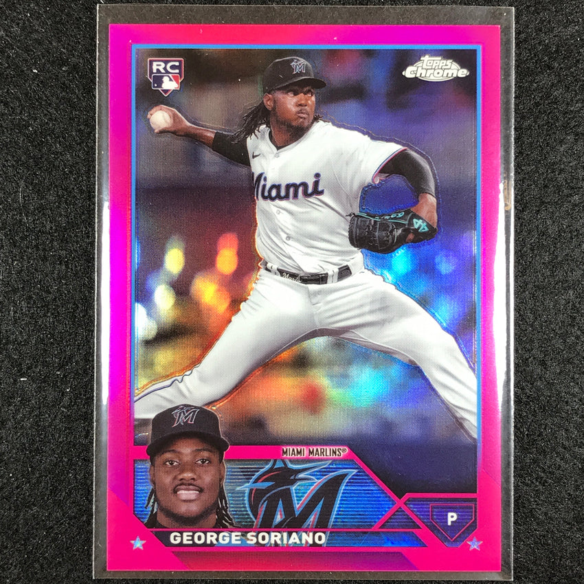 2023 Chrome Update George Soriano Rookie Base Magenta 324/399