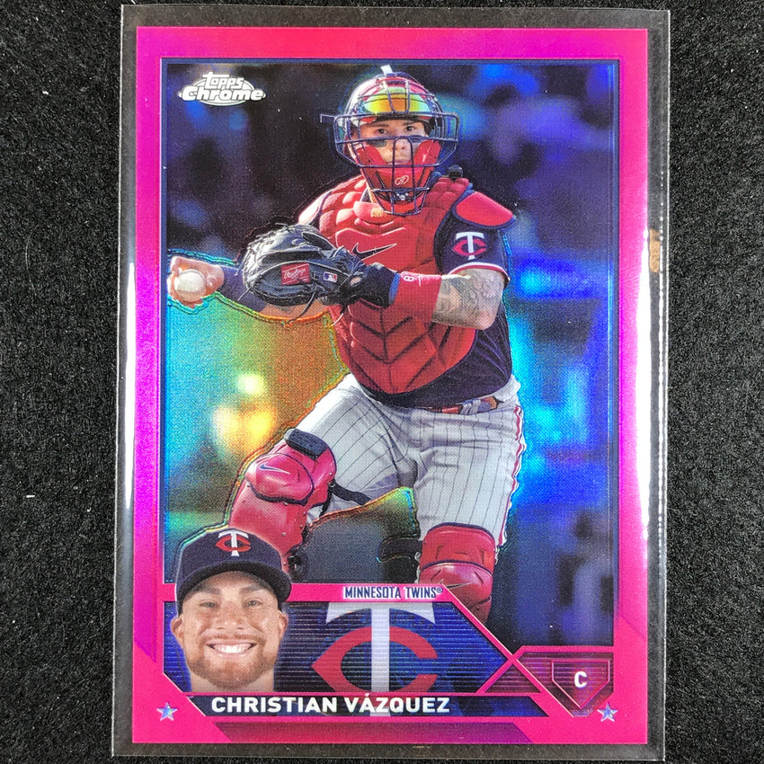 2023 Chrome Update CHRISTIAN VAZQUEZ Base Magenta 121/399