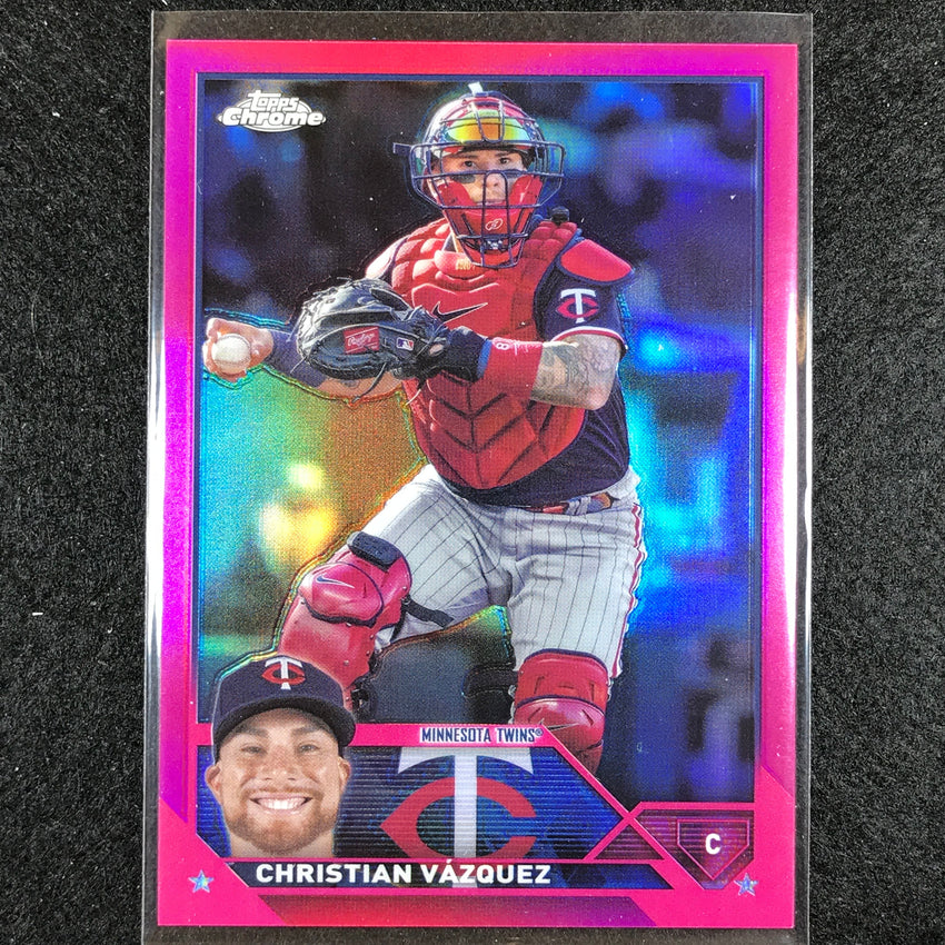 2023 Chrome Update CHRISTIAN VAZQUEZ Base Magenta 387/399