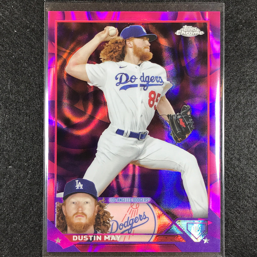 2023 Chrome Update Dustin May Base Magenta/purple Lava Lamp 277/299