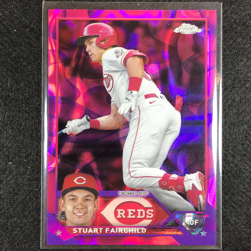 2023 Chrome Update Stuart Fairchild Base Magenta/purple Lava Lamp 31/299