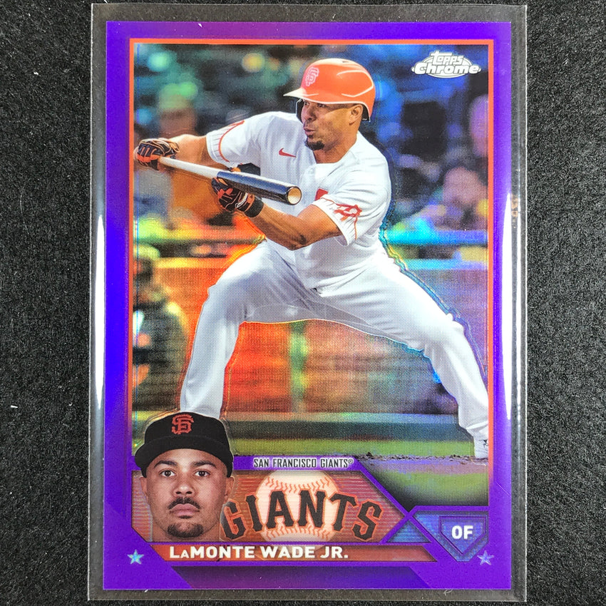 2023 Chrome Update Lamonte Wade Jr. Base Purple 216/250