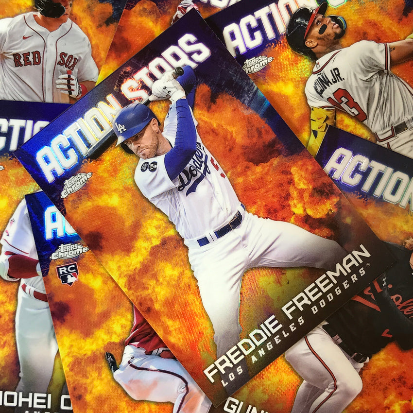 2023 Chrome Update GUNNAR HENDERSON Action Stars Chrome Rookie Base #2