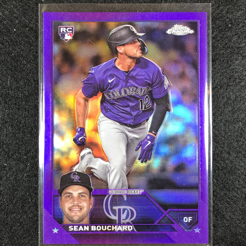 2023 Chrome Update Sean Bouchard Rookie Base Purple 46/250