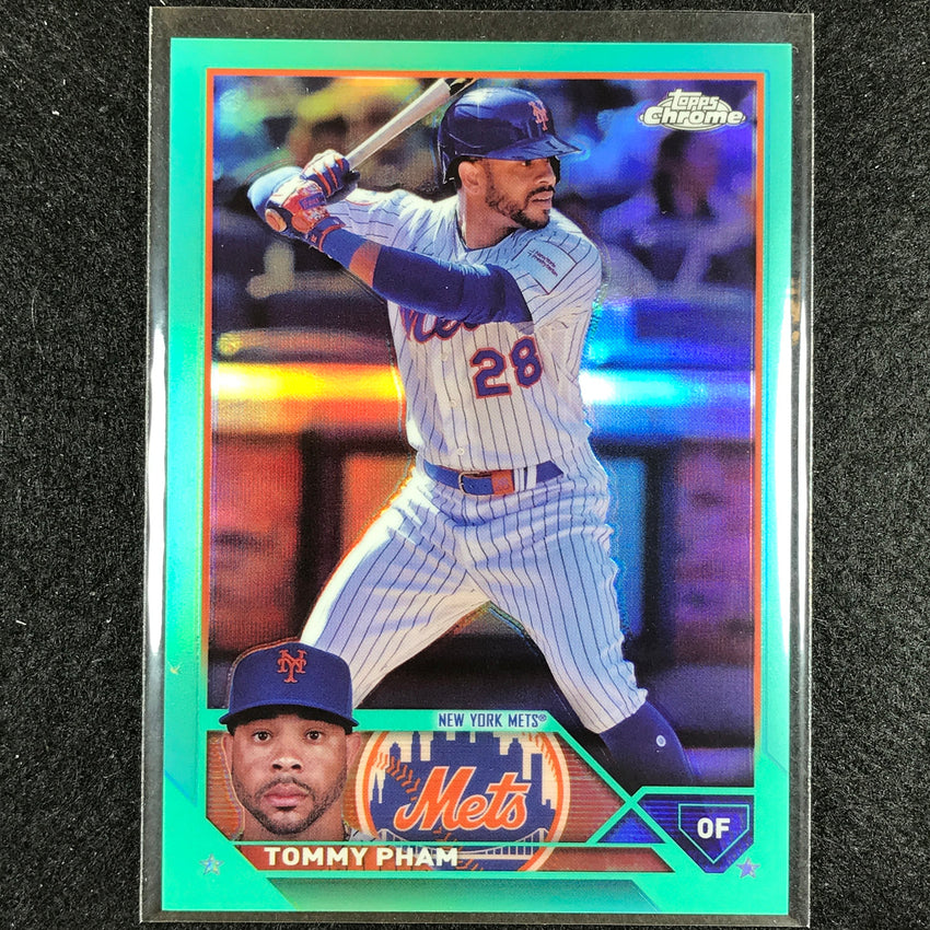 2023 Chrome Update Tommy Pham Base Aqua 22/199