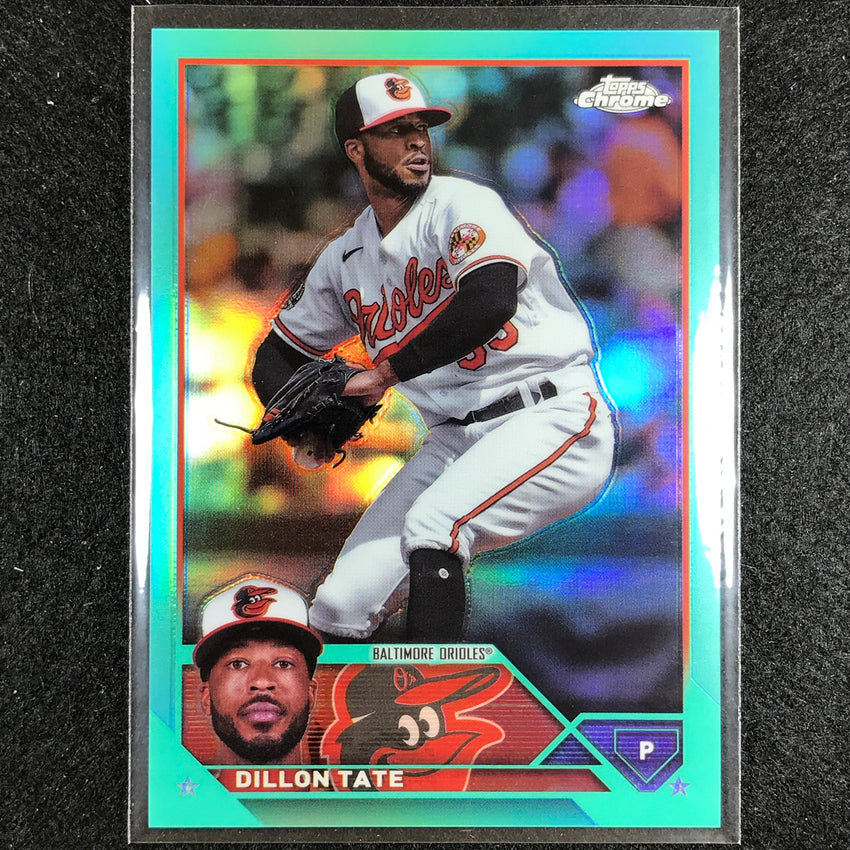 2023 Chrome Update Dillon Tate Base Aqua 52/199