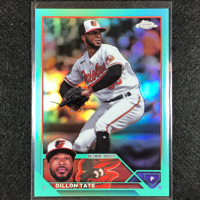 2023 Chrome Update Dillon Tate Base Aqua 120/199