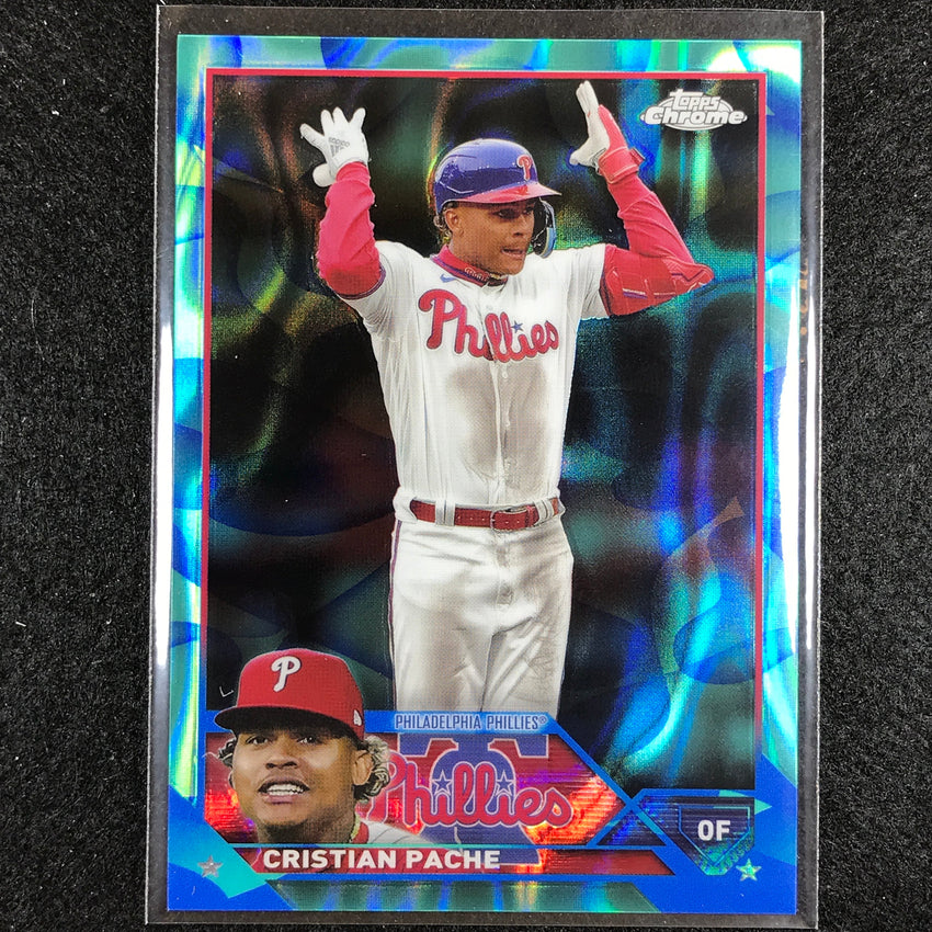2023 Chrome Update Cristian Pache Base Aqua/blue Lava Lamp 152/175