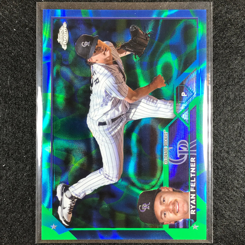 2023 Chrome Update Ryan Feltner Base Blue/green Lava Lamp 44/125