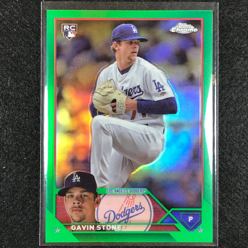 2023 Chrome Update Gavin Stone Rookie Base Green 90/99