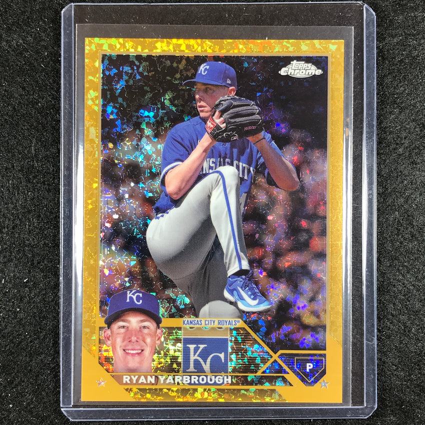 2023 Chrome Update Ryan Yarbrough Base Gold Mini Diamond 4/50