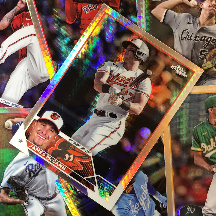 2023 Chrome Update ANDREW NARDI Rookie Base Prism Refractor #55