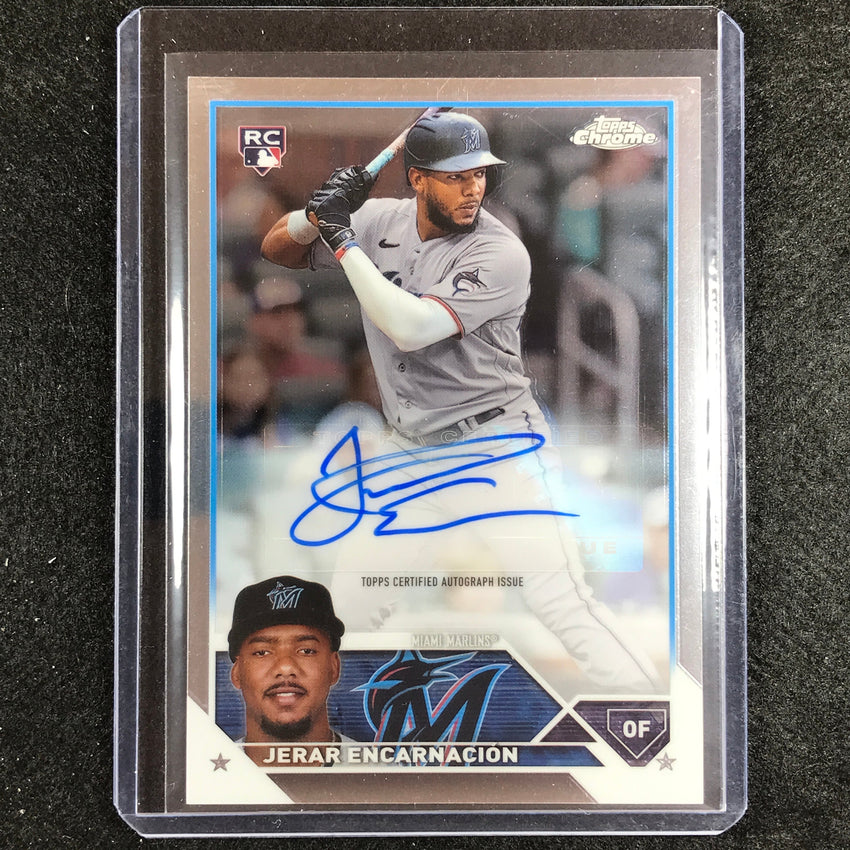 2023 Chrome Update JERAR ENCARNACION Chrome Rookie Auto #JE